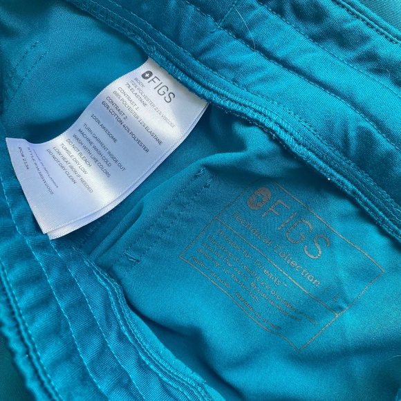 Figs blue size L large jogger scrub bottoms limited edition - Picture 5 of 5